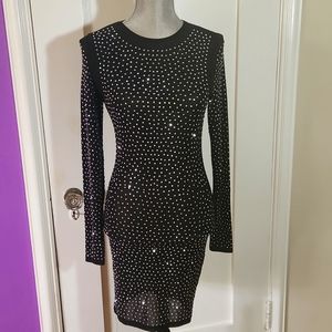 COPY - Mini stretchy party bling dress/top. MEDIUM